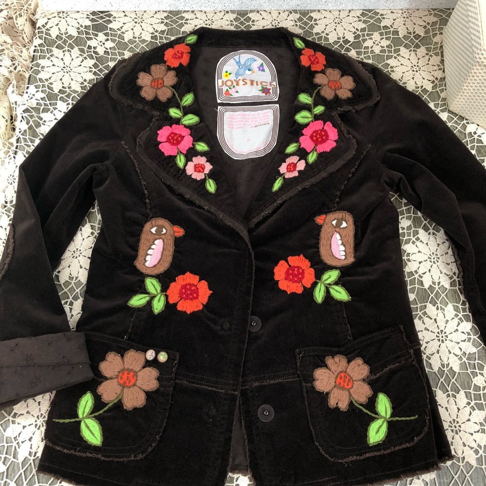 Joystick brown corduroy jacket
